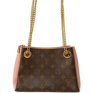 Louis Vuitton Monogram Leather Brown Surenne Chain Shoulder Bag